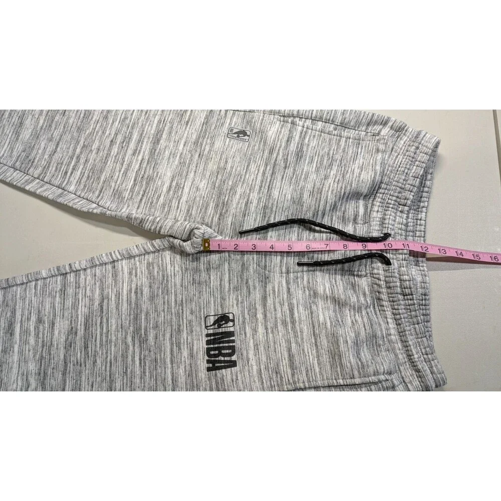 NBA Men’s Sweatpants Joggers Comfort Pants Gray Size S Basketball Athleisure